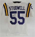 Scott Studwell 1989 Minnesota Vikings Game Used & Autographed Jersey w/ Dave Miedema LOA