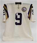 Tommy Kramer 1985 Minnesota Vikings Game Issued & Autographed Jersey w/ Dave Miedema LOA & Beckett