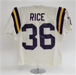 Allen Rice Minnesota Vikings Game Used & Autographed Jersey