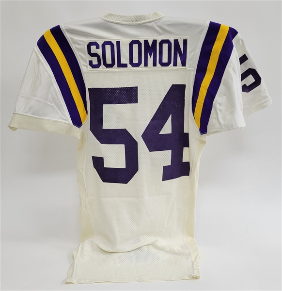 Jesse Solomon 1980s Minnesota Vikings Game Used Jersey