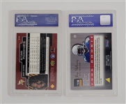 Lot of 2 Daunte Culpepper & Joey Galloway Graded Rookie Cards PSA 8