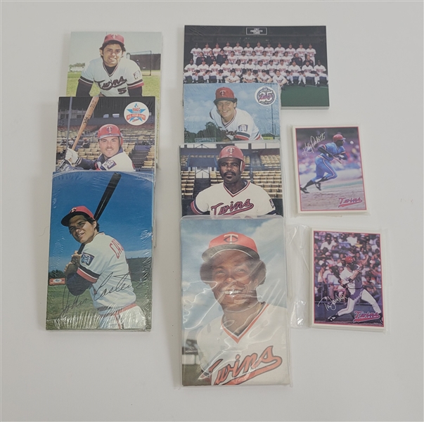 Minnesota Twins Vintage Postcard Collection w/ Kirby Puckett