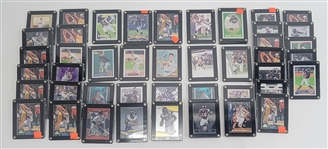 Large Collection of Minnesota Sports Cards in Screw Down Protectors