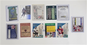 Extensive Collection of Football Stars Cards w/ Rookies & Autographs