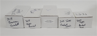 2013 Topps & Bowman Baseball Card Collection w/ 4 Sets *Bryce Harper Rookie*
