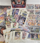 Collection of Oversized Sports Cards