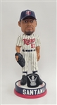 Johan Santana Autographed & Inscribed Oversized 32" Bobblehead LE #49/100