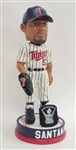 Johan Santana Autographed & Inscribed Oversized 32 Bobblehead LE #49/100