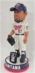 Johan Santana Autographed & Inscribed Oversized 32 Bobblehead LE #49/100