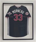 Justin Morneau Autographed & Framed 2009 All-Star Jersey w/ Beckett LOA