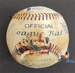 The Sandlot Cast Autographed Replica Baseball Beckett