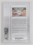 Tyler Johnson Autographed & Inscribed Encapsulated Authentic Outback Bowl Ticket Beckett