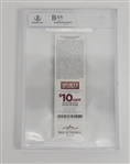 Kyle Rudolph Autographed & Encapsulated Authentic Ticket From First NFL Game Beckett