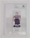 Adam Thielen Autographed & Encapsulated Authentic Ticket From First NFL Receiving TD Beckett