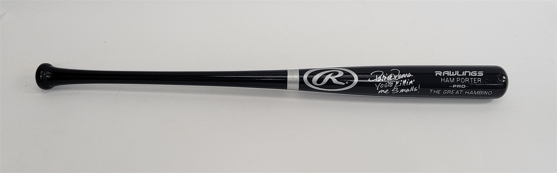 Patrick Renna Autographed & Inscribed "Youre Killin Me Smalls!" Rawlings Bat Beckett