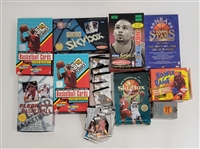 Collection of Basketball Card Boxes & Packs