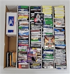Extensive Collection of Miscellaneous Opened Sports Card Packs