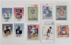 Large Football Stars Card Collection w/ Rookies & Autographs