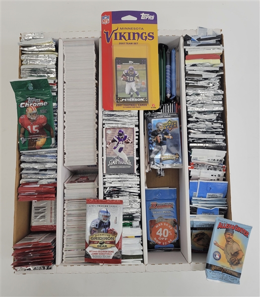 Extensive Collection of Miscellaneous Sports Cards & Opened Packs