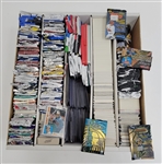 Extensive Collection of Miscellaneous Sports Cards & Opened Packs