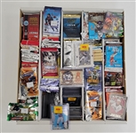 Extensive Collection of Miscellaneous Opened Sports Card Packs