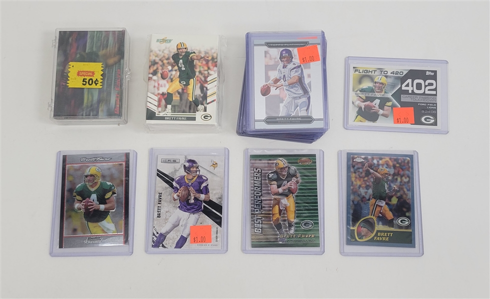 Brett Favre Card Collection