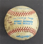 Bert Blyleven 14th Win 1989 California Angels August 24 vs Royals 59th Complete Game Shutout 8th All Time Final Out Game Used Stat Baseball w/Blyleven Signed Letter of Provenance