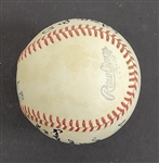 Bert Blyleven 1st Career National League Hit Game Used Baseball April 30, 1978 Pittsburgh Pirates Presented to Him by Willie Stargell w/Blyleven Signed Letter of Provenance
