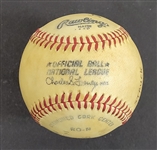 Bert Blyleven 2,000th Career Strikeout Game Used Stat Baseball July 12, 1979 w/Blyleven Signed Letter of Provenance