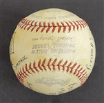 Bert Blyleven 12th Win 1979 Pittsburgh Pirates World Series Championship Year Game Used Stat Baseball September 24, 1979 vs Expos w/Blyleven Signed Letter of Provenance
