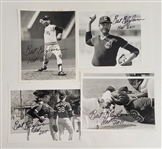 Bert Blyleven 1985 200th Major League Victory Award Plaque June 14, 1985 Cleveland Indians with (4) Signed Photos w/Blyleven Signed Letter of Provenance