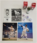 Bert Blyleven Hall of Fame Golf Ball Package and (3) Signed Photos w/Blyleven Signed Letter of Provenance