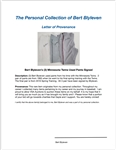 Bert Blyleven Lot of (3) Minnesota Twins Used Pants Signed w/Blyleven Signed Letter of Provenance