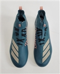 Adam Thielen Autographed Custom Adidas Bar Down Lounge Cleats Beckett