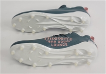 Adam Thielen Autographed Custom Adidas Bar Down Lounge Cleats Beckett