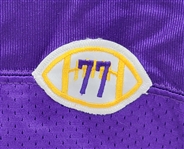 Tommy Kramer 2001 Minnesota Vikings Game Issued Jersey 