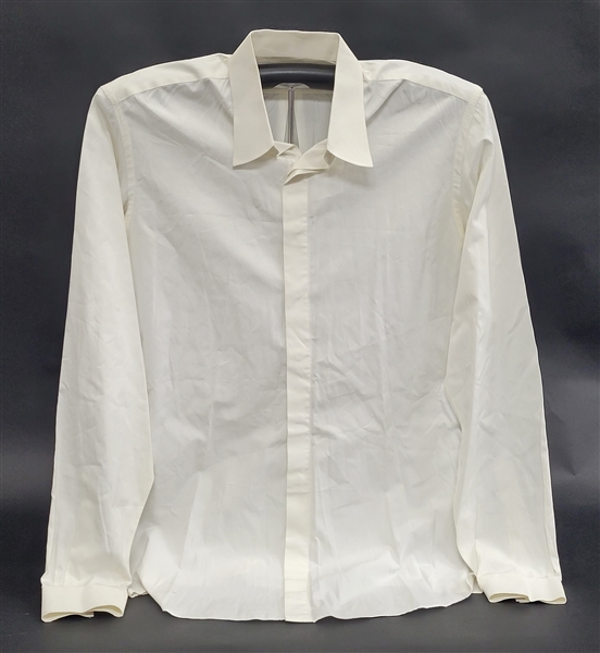 Kobe Bryant Worn White Dress Shirt