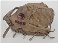 Bert Blyleven 1980 Pittsburgh Pirates Game Used Glove PSA/DNA LOA & Bert Blyleven Signed Letter of Provenance