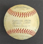Bert Blyleven 1st Win of the 1980 Season His Last With Pittsburgh Pirates Game Used Complete Game Shutout Final Out Baseball w/Blyleven Signed Letter of Provenance