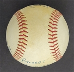 Bert Blyleven 1st Win as a Cleveland Indian April 18, 1981 vs Brewers Complete Game Shutout Game Used Final Out Stat Baseball w/Blyleven Signed Letter of Provenance