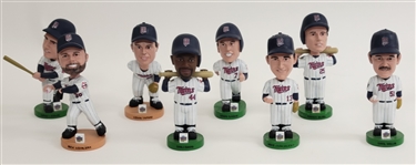 Lot of (8) 1991 Minnesota Twins World Series Champions Bobbleheads