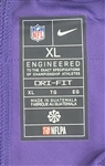 Justin Jefferson Autographed & Inscribed Minnesota Vikings Throwback Jersey Beckett