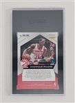 Dominique Wilkins Autographed 2020-21 Panini Prizm Fast Break SGC 9.5