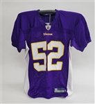 Chad Greenway 2011 Minnesota Vikings Team Issued Practice Jersey
