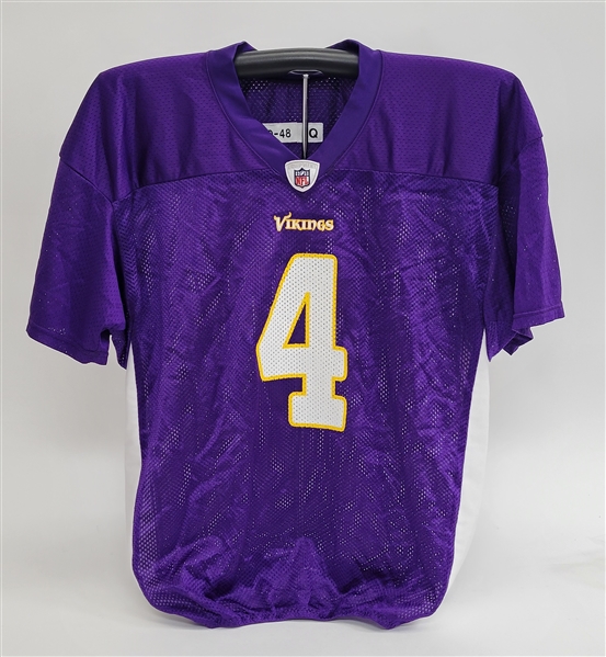 Brett Favre 2010 Minnesota Vikings Team Issued Practice Jersey