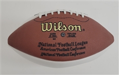 Jerry Rice Autographed Football w/ Commemorative Kicking Tee