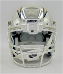 LaDanian Tomlinson Autographed San Diego Chargers Full Size Schutt Authentic Chrome Helmet JSA