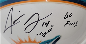 Jarvis Landry Autographed & Inscribed Miami Dolphins Full Size Authentic Helmet JSA