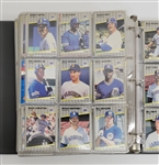 1989 Fleer Baseball Complete Set w/ Griffey Jr. Rookie