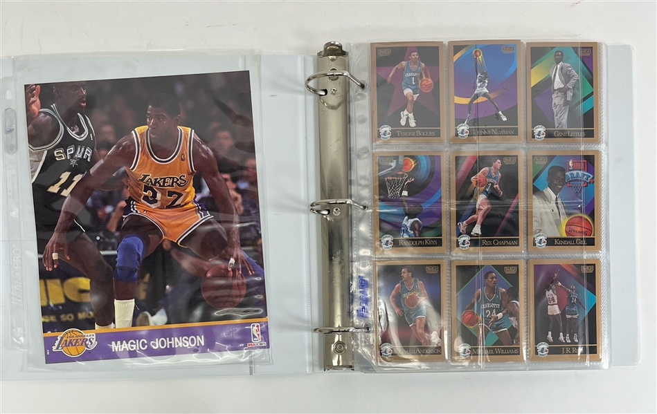 Collection of 1990 SkyBox Basketball Cards
